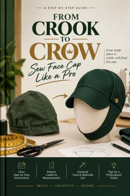 From Crook to Crown: sew face cap like a pro