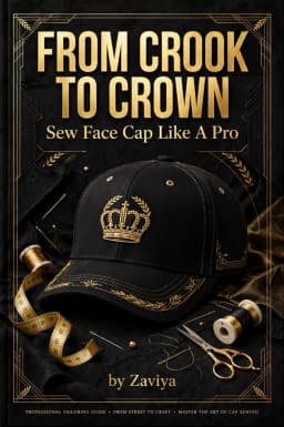 From Crook to Crown: sew face cap like a pro
